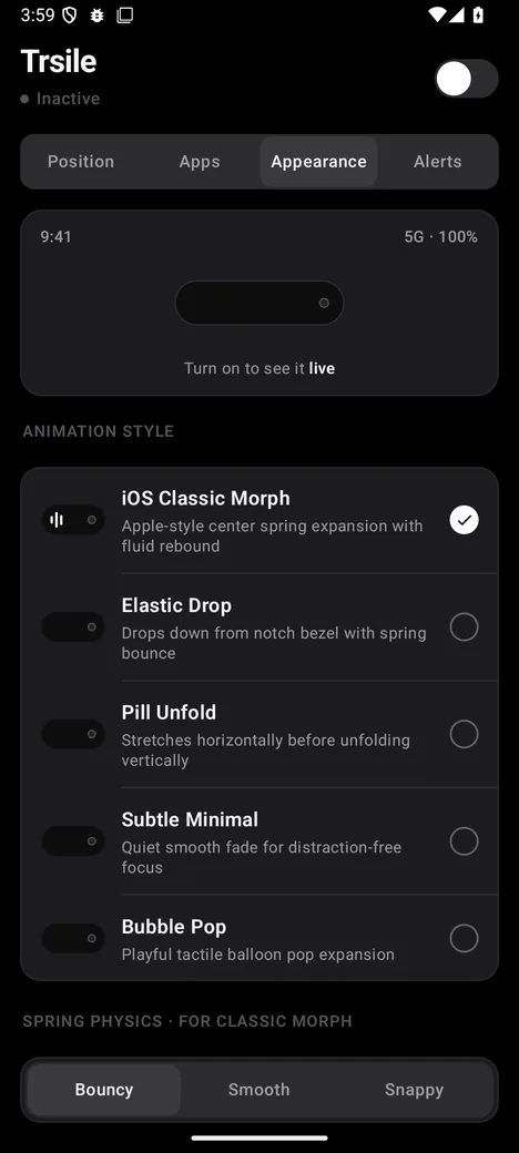Pick your morph