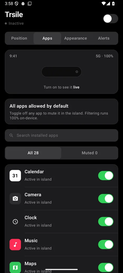 Every app, your call